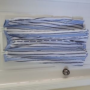 Striped maxi skirt xl